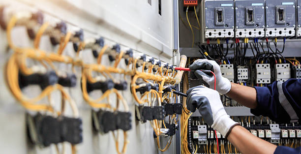 Professional Electrician technician working in Houserville, PA